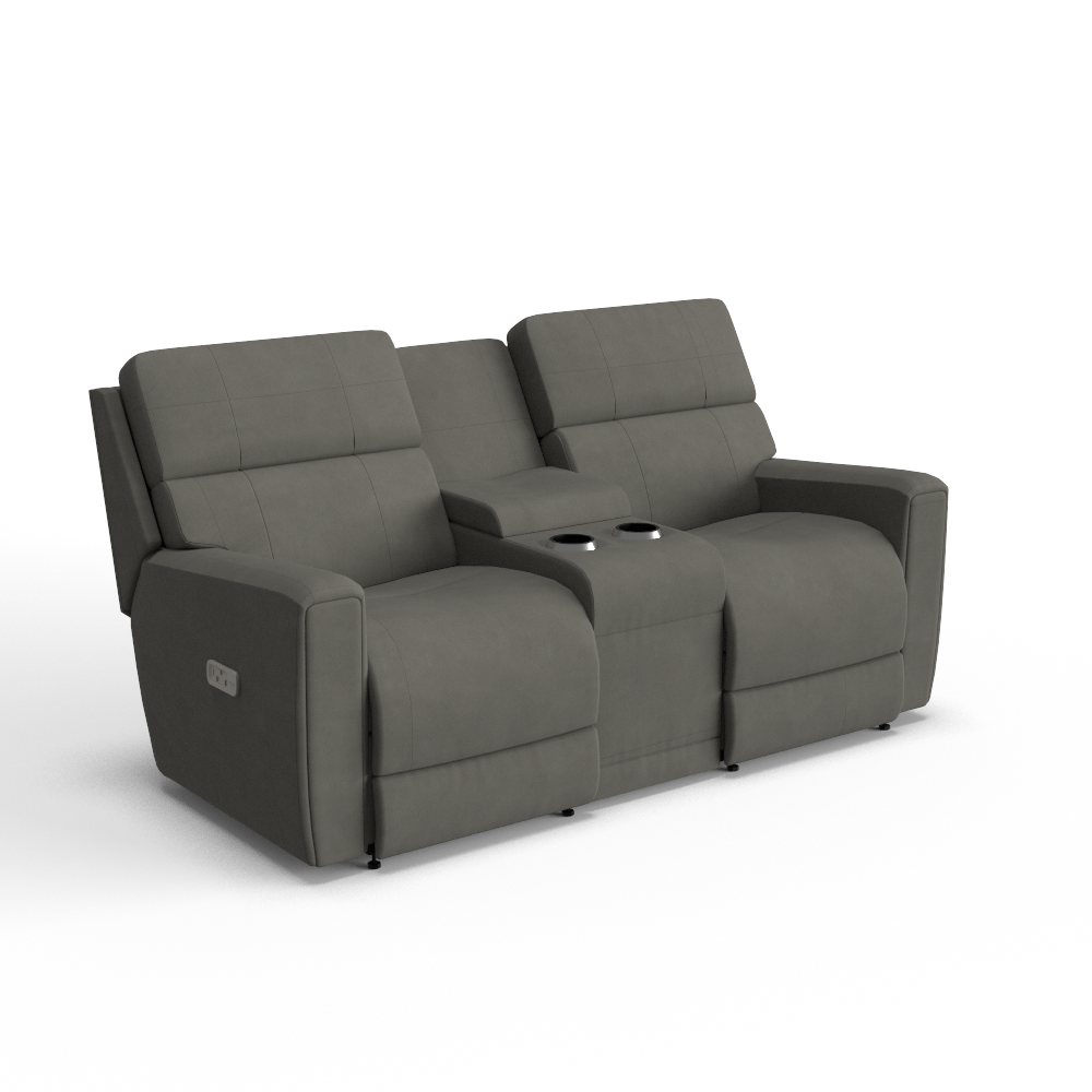 Apollo Power Reclining Sofa w/ Console Headrest & Lumbar, In Stock